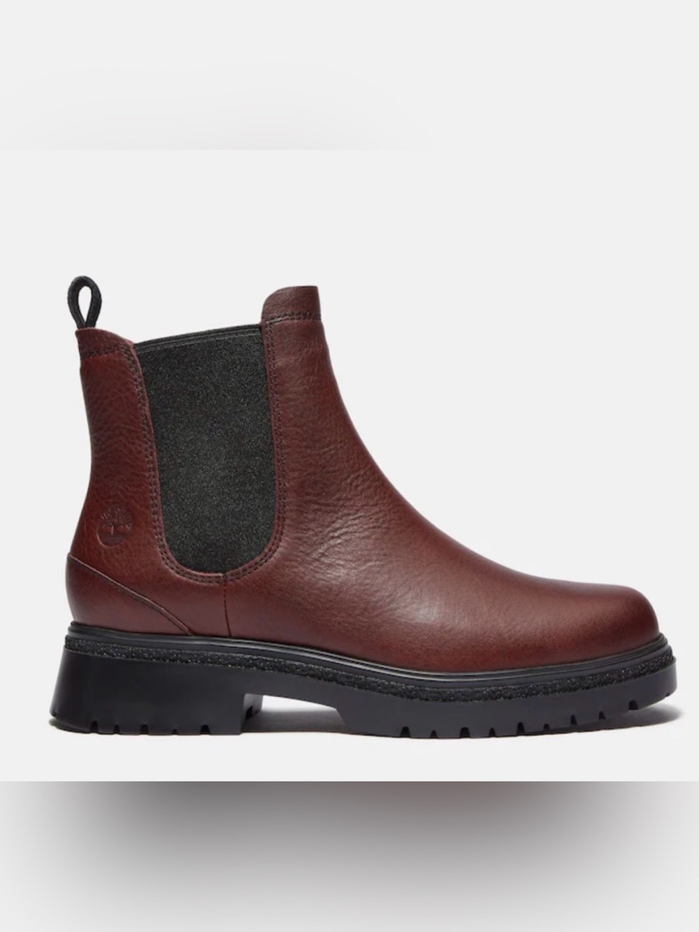 Timberland Chelsea Boot in Burgundy Leather 7.5